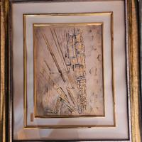 Quadro bassorilievo argento 925