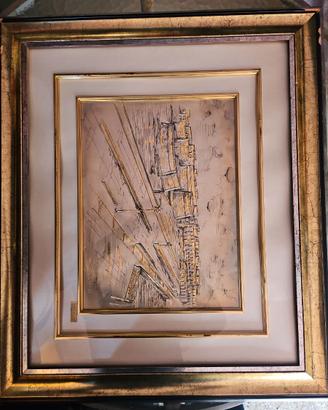 Quadro bassorilievo argento 925