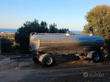 rimorchio cisterna inox