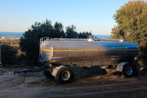 rimorchio cisterna inox