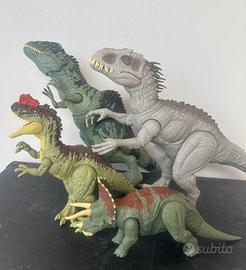 Dinosauri Jurassic World lotto con RARO indominus