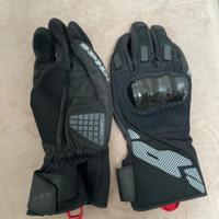 Guanti protettivi da moto neri