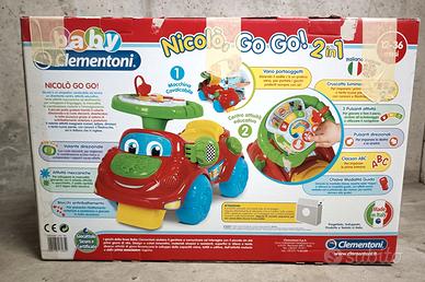 nicolò go go macchina cavalcabile 2in1 clementoni gioco bambino 1