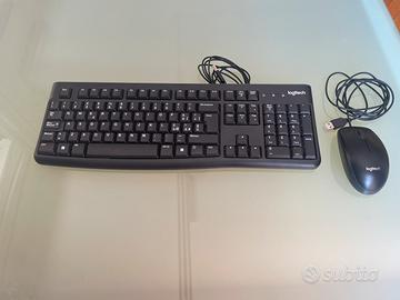 Mouse e tastiera Logitech