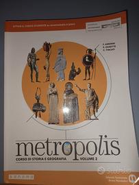 metropolis corso di storia e geografia vol 2