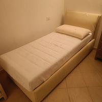 Letto singolo con contenitore