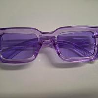 occhiali da sole viola 