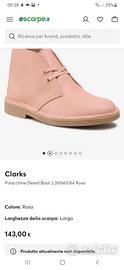 Polacchino Clarks n 38 Nuove