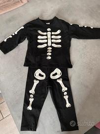 Vestito scheletro neonato