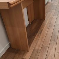 TAVOLO CONSOLLE A PORFOGLIO IN LEGNO MASSELLO 