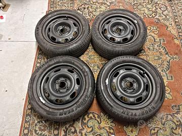 4 CERCHI E GOMME 185/55 R14 VW SEAT