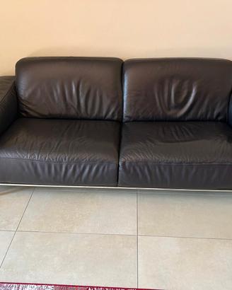 divano 3 posti in pelle Mod. Frank by Natuzzi