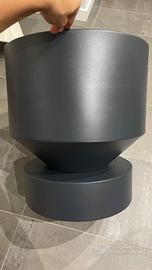 Vaso grande grigio