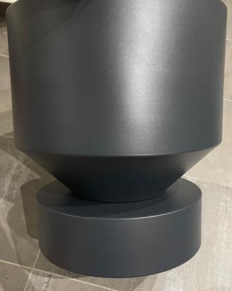 Vaso grande grigio