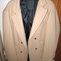 Cappotto cammello doppiopetto Made in Italy