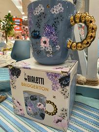 Tazza mug Bialetti collezione Bridgerton nuova 