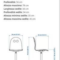 Sedia da scrivania