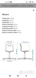 Sedia da scrivania