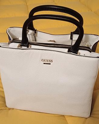 Borsa donna vera pelle, Guess
