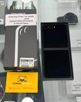 Samsung Galaxy Z Flip7 FE 256GB - 0 CICLI NUOVO