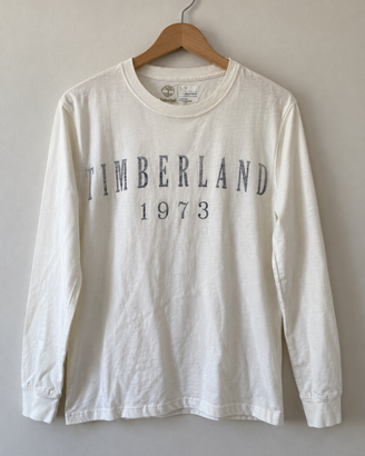 Maglia uomo Timberland maniche lunghe bianca S