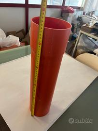 Tubo pvc arancione 140