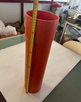 Tubo pvc arancione 140