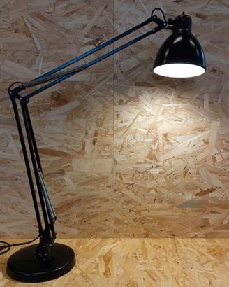 Lampada Tavolo LUX0 L-1  Nera con Base