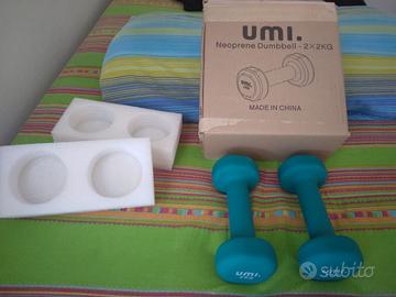 Pesi coppia manubri 2 kg