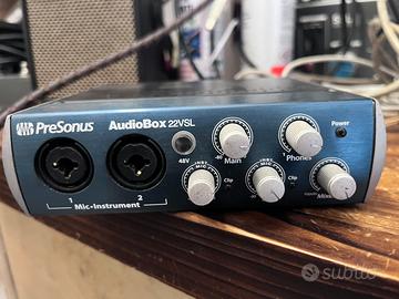 Scheda audio presonus audiobox 22vls