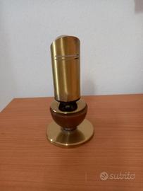 lampada da tavolo vintage in ottone anni 70