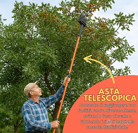 Scuotiolive Elettrico Telescopico