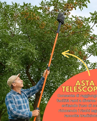 Scuotiolive Elettrico Telescopico