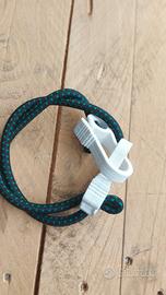Corda elastica 2 ganci di plastica