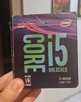 Intel Core i5-8600K 3.6 GHz – Processore CPU
