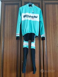 Tuta bici Bianchi