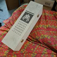 Cassa legno di vino Magnum Morsetti