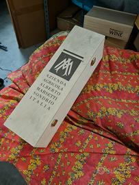 Cassa legno di vino Magnum Morsetti