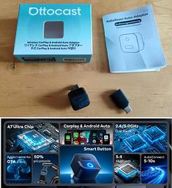 CarPlay Android Auto Wireless Mini 2026 - Nuovo