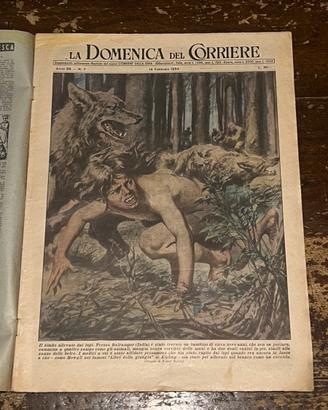 La Domenica del Corriere 1954 orig. Walter Molino