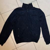 🧥Giacca in softshell, blu navy, taglia L