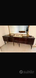 Credenza o madia vintage + specchiera