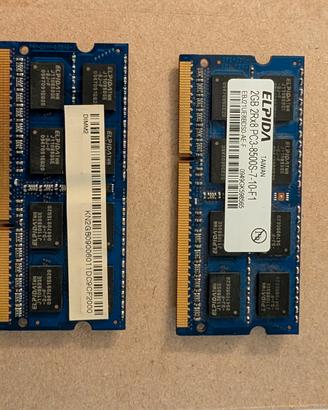 RAM 2gb  DiMM2  per Notebook e microfono Trust