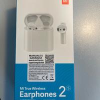 Cuffie senza fili con scatola