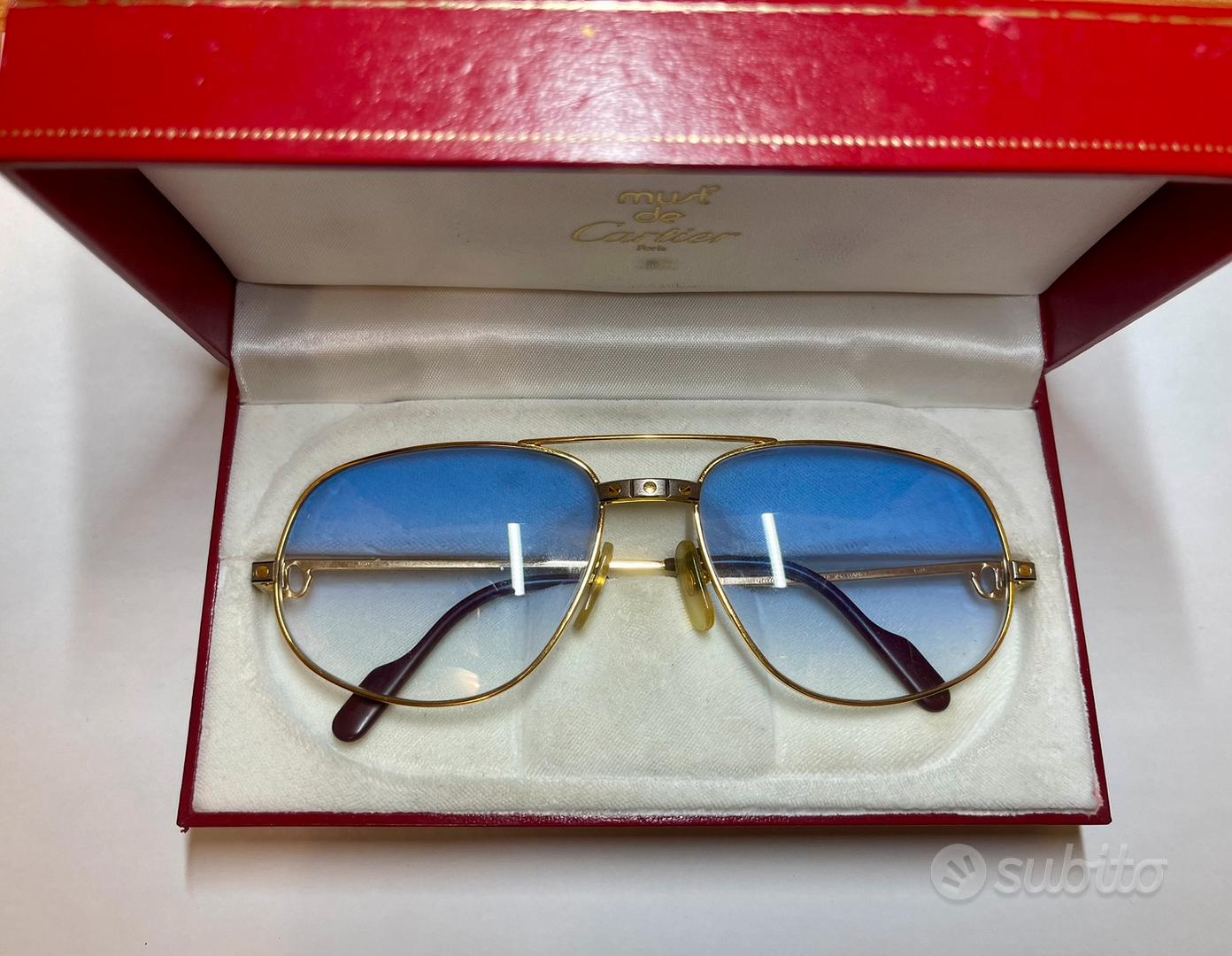 Cartier occhiali Vintage Abbigliamento e Accessori In vendita a Napoli