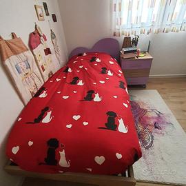 Letto + comodino cameretta Moretti