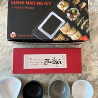 Sushi making kit con bacchette sushi originali 