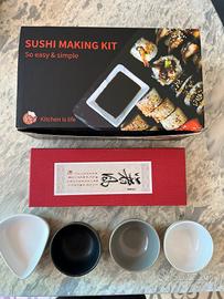 Sushi making kit con bacchette sushi originali 