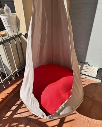 IKEA EKORRE  Dondolo Sospesa + Cuscino SAGOSTEN