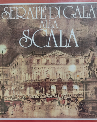 Box 10 musicassette SERATE DI GALA ALLA SCALA